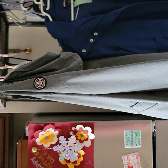 Spring/Fall 3/4 jacket Grey, XL - Picture 2 of 2